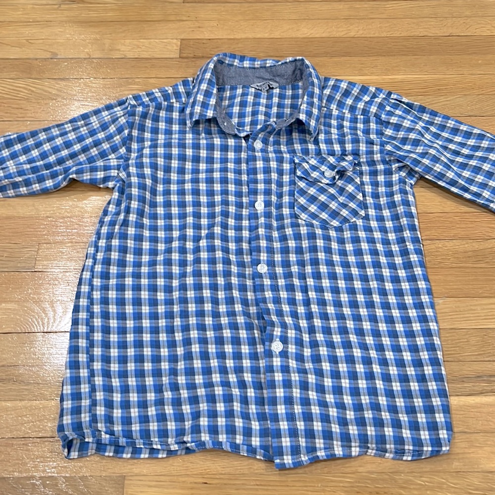 Boys’ Plaid Shirt